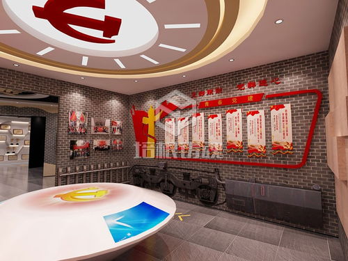 紅色黨建互動設計 多媒體互動展廳與黨建教育智慧館的創(chuàng)新融合